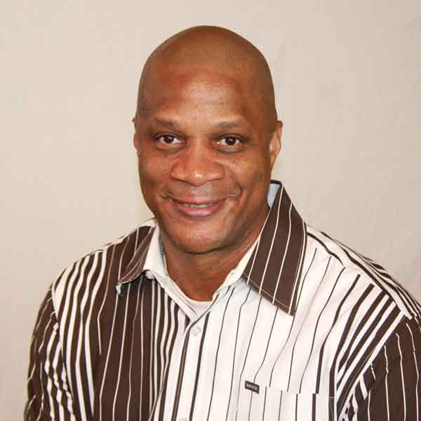 Darryl Strawberry of the Los Angeles Dodgers stands with Actor